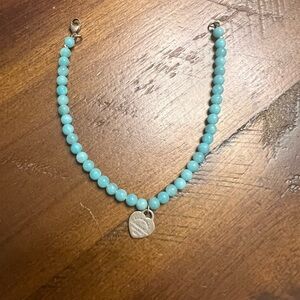 Tiffany&Co. Tiffany blue “Return to Tiffanys” beaded bracelet
